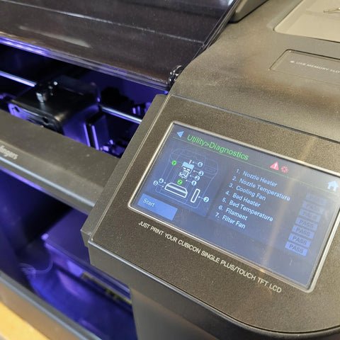 How do I perform X and Y limit testing on the Cubicon Single Plus?