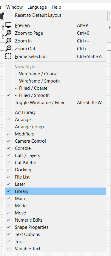 What speed and power settings should I use with my materials in the Mako laser?